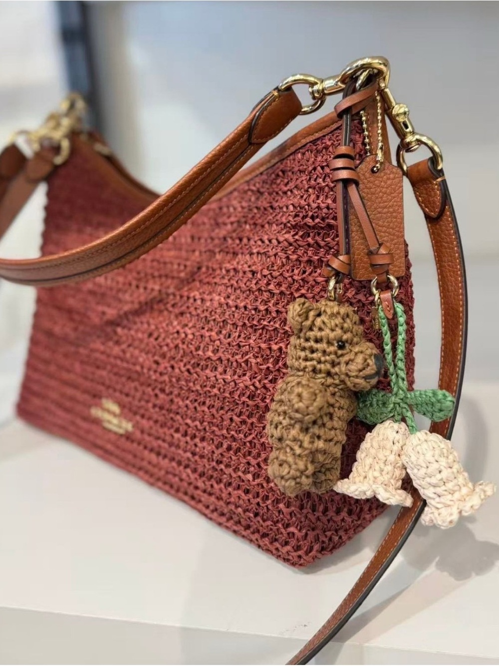 NWT Coach Laurel Shoulder Bag
With Charms - Picture 5 of 11
